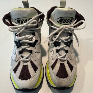 MSGM Attack Sneaker Made in Italy Size EU 40 / US 7 Retail $650